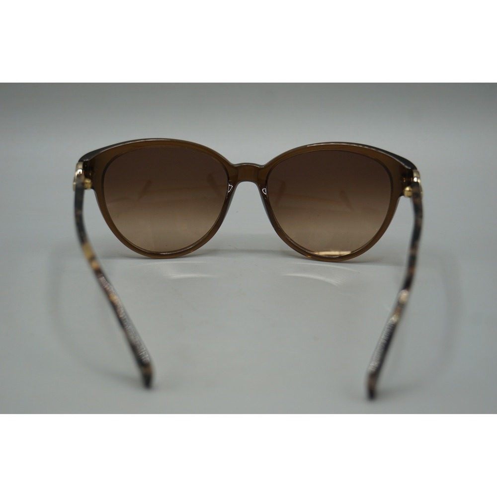 Diane von Furstenberg Isabella Sunglasses Brown Tortoise Cat Eye DV593S 207 - Picture 7 of 11